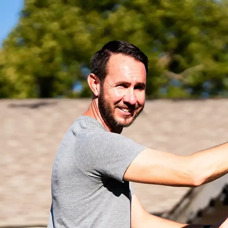 Eric Brown, general manager of McCann's Roofing & Construction