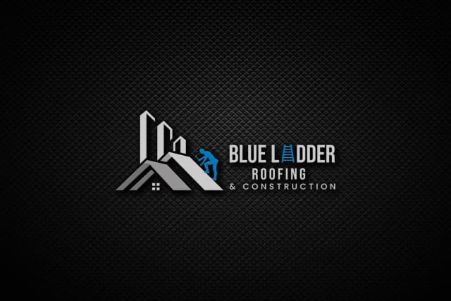 Number 15 Roofing Company Logo for Blue Ladder Roofing & Construction